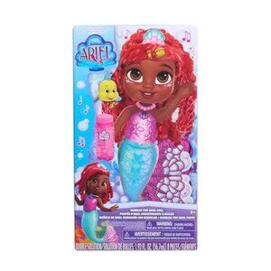 NIB NEW Disney Junior Bubbles Fun Ariel Doll & Accessories with Music & Sounds